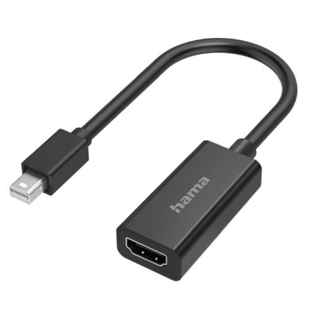 Hama Mini DisplayPort Male to HDMI Female Converter Cable, Black-0