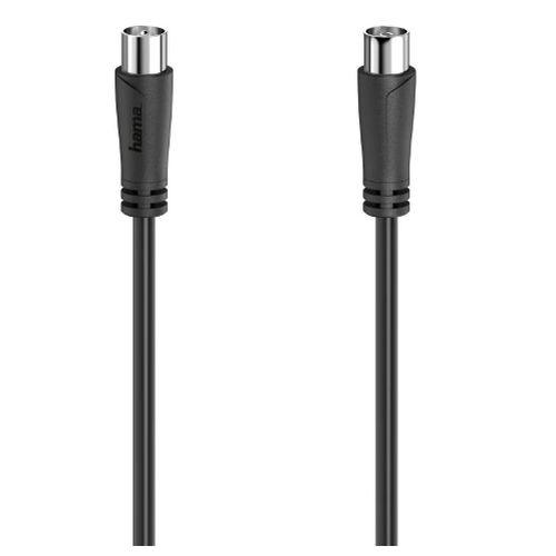 Hama Antenna Cable, Coax Male to Coax Female, 90dB, 1.5 Metre-0