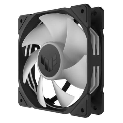 Asus TUF Gaming TR120 ARGB 12cm PWM Case Fan (Single), Hydraulic  Bearing, 28mm Frame, Double-layer LED Matrix Design, 2000 RPM, Black-4