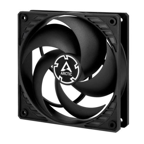 Arctic P12 Silent Pressure Optimised 12cm Case Fan, Black, Fluid Dynamic-0