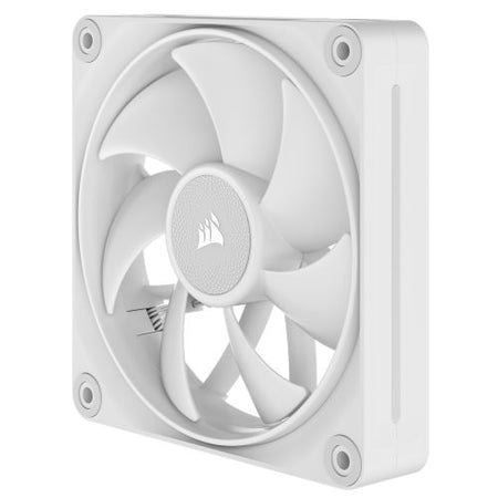 Corsair iCUE LINK LX120 12cm PWM RGB Case Fans (3-Pack), 18 RGB LEDs, Magnetic Dome Bearing, 2400 RPM, iCUE LINK Hub Included, White-3