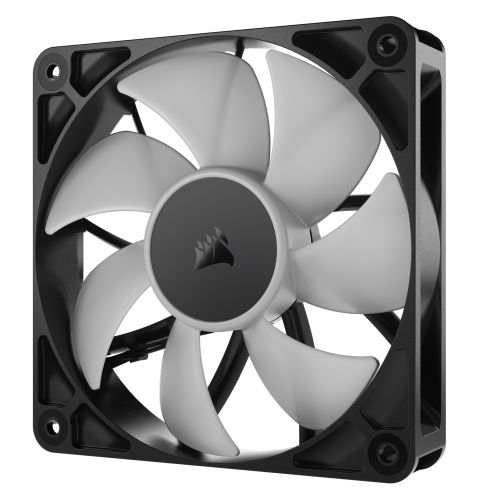 Corsair RS120 ARGB PWM 12cm Case Fans (3 Pack), Magnetic Dome Bearing, Daisy-Chain 4-Pin, 2100 RPM, AirGuide Tech, Black-4