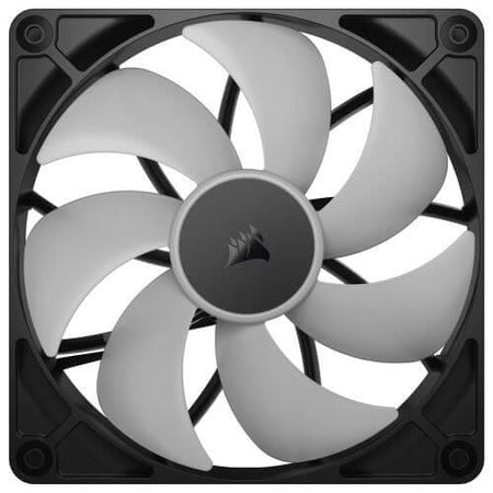 Corsair RS140 ARGB PWM 14cm Case Fans (2 Pack), Magnetic Dome Bearing, Daisy-Chain 4-Pin, 1700 RPM, AirGuide Tech, Black-2