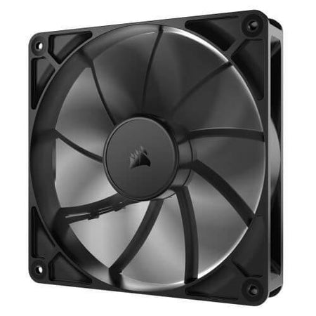 Corsair RS140 PWM 14cm Case Fans (2 Pack), Magnetic Dome Bearing, Daisy-Chain 4-Pin, 1700 RPM, AirGuide Tech, Black-2