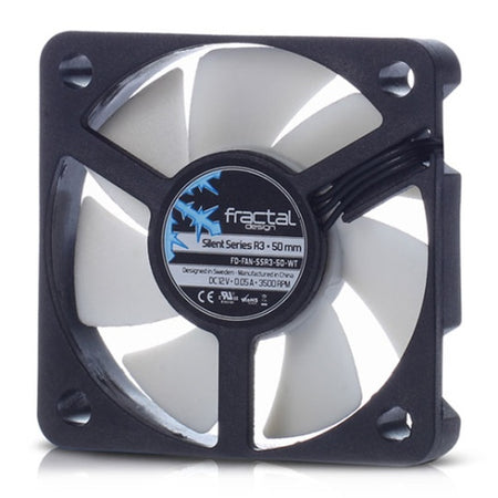 Fractal Design Silent Series R3 5cm Case Fan, 7 Blades, Rifle Bearing, 3500 RPM-0