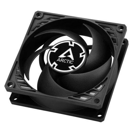 Arctic P8 8cm Pressure Optimised PWM PST Case Fan, Black, Fluid Dynamic, 200-3000 RPM-0