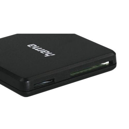 Hama External USB 3.0 Multi-Card Reader, SD/microSD/CF, Black, USB Powered-1