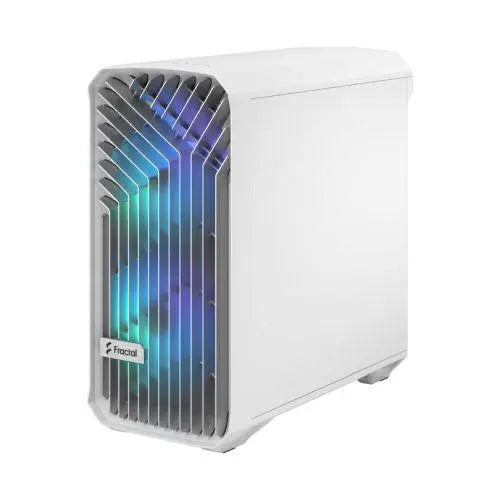 Fractal Design Torrent Compact White TG RGB Gaming Case w Clear