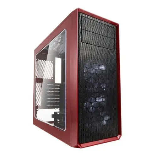 Fractal Design Focus G (Mystic Red) Gaming Case w/ Clear Window, ATX, £ 41.69 X-Case