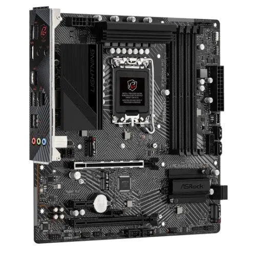 Asrock Z790M PG LIGHTNING/D4, Intel Z790, 1700, Micro ATX, 4 DDR4, £ 134.02 X-Case