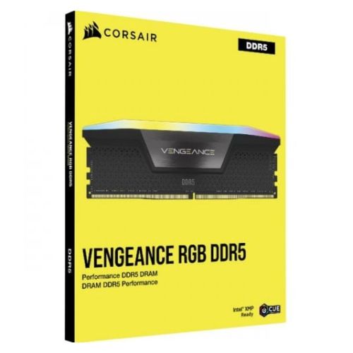 Corsair Vengeance RGB 32GB Kit (2 x 16GB), DDR5, 6000MHz (PC5-48000), CL36, 1.35V, PMIC, AMD Optimised, DIMM Memory-1