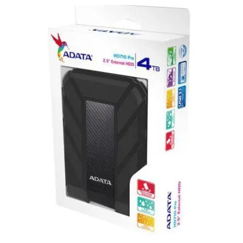 ADATA 4TB HD710 Pro Rugged External Hard Drive, 2.5", USB 3.1, IP68 £ 93.85 X-Case