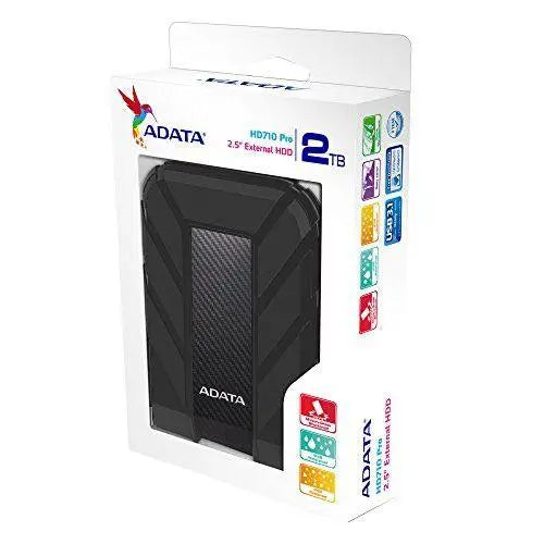 ADATA 2TB HD710 Pro Rugged External Hard Drive, 2.5", USB 3.1, IP68 £ 55.28 X-Case