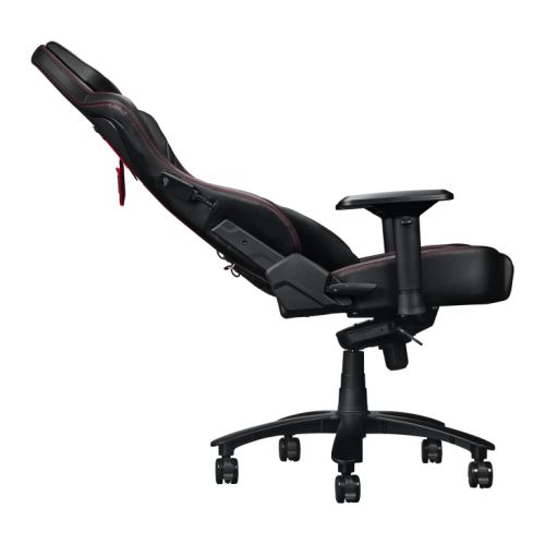 Asus ROG Chariot X (Wide) RGB Gaming Chair, Racing-Car Style, Premium PU Leather, Memory-Foam Lumbar, 4D Armrests, 155° Recline,  Tilt & Class 4 Gas Lift, Black-3