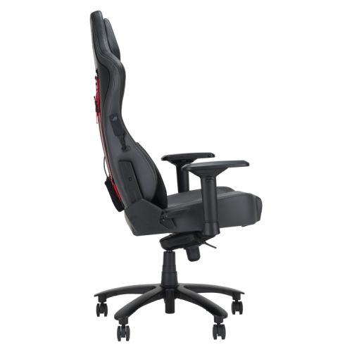 Asus ROG Chariot X (Wide) RGB Gaming Chair, Racing-Car Style, Premium PU Leather, Memory-Foam Lumbar, 4D Armrests, 155° Recline,  Tilt & Class 4 Gas Lift, Grey-2