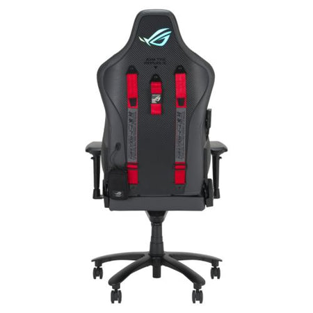 Asus ROG Chariot X (Wide) RGB Gaming Chair, Racing-Car Style, Premium PU Leather, Memory-Foam Lumbar, 4D Armrests, 155° Recline,  Tilt & Class 4 Gas Lift, Grey-4