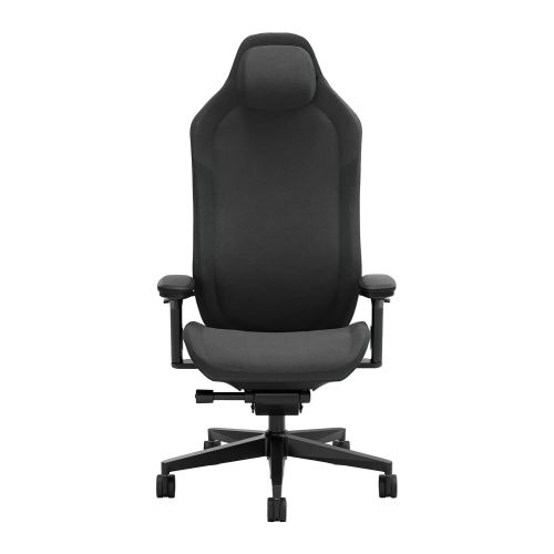 Fractal Design Refine Fabric Dark Gaming Chair, Synchro-Tilt, Memory Foam Headrest, Padded 4D Armrests, Adaptable Support-1