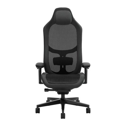 Fractal Design Refine Mesh Dark Gaming Chair, Synchro-Tilt, Memory Foam Headrest, Padded 4D Armrests, Adaptable Support-1