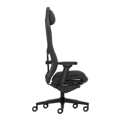 Fractal Design Refine Mesh Dark Gaming Chair, Synchro-Tilt, Memory Foam Headrest, Padded 4D Armrests, Adaptable Support-2