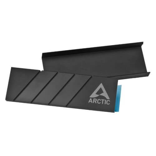 Arctic M2 Pro (Black) M.2 SSD Heatsink, For Single & Double Sided M.2 2280 Modules, Thermal Pads Included-1