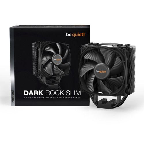 Be Quiet! BK024 Dark Rock Slim Heatsink & Fan,  Intel & AMD Sockets, Silent Wings Fan, 180W, Fluid Dynamic-4