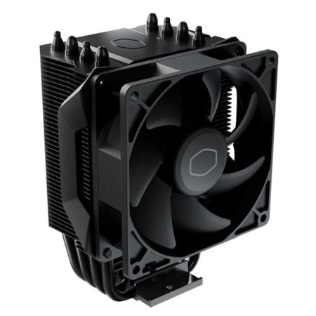 Cooler Master Hyper 411 Nano Heatsink & Fan, Intel & AMD Sockets, All Black, Direct Contact Tech, Aluminum Fins, 4 Heatpipes-0