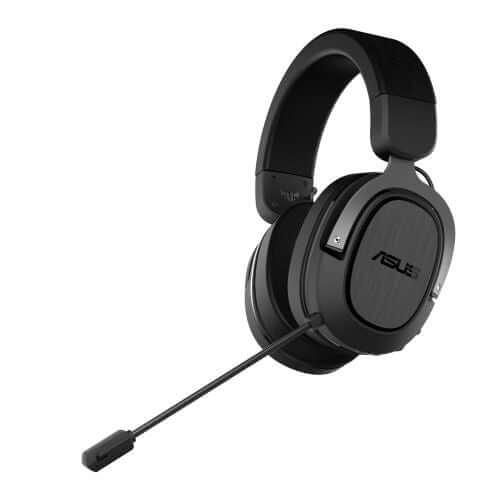 Asus Gaming H3 Wireless Gaming Headset, USB-C (USB-A Adapter), Boom Mic, Surround Sound, Deep Bass, Fast-cooling Ear Cushions, Gun Metal-0