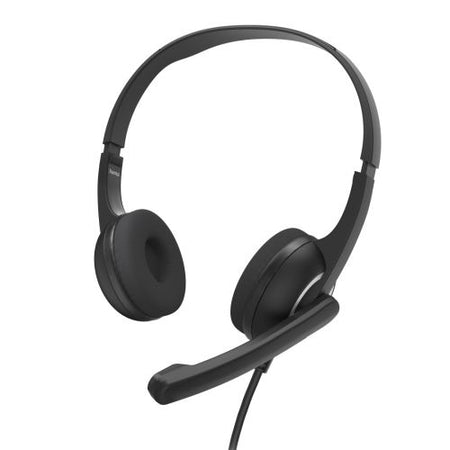 Hama HS-P150 V2 Ultra-lightweight Headset, 3.5mm Jacks, Y-adapter, Padded Ear Pads, Inline Controls-1