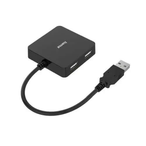 Hama External 4-Port USB 2.0 Hub, USB Powered - X-Case £ 6.60 X-Case