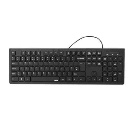 Hama KC-200 Multimedia Keyboard, USB, Flat Keys, Splash Proof - X-Case £ 5.16 X-Case