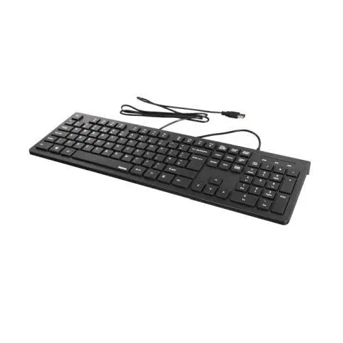 Hama KC-200 Multimedia Keyboard, USB, Flat Keys, Splash Proof - X-Case £ 5.16 X-Case