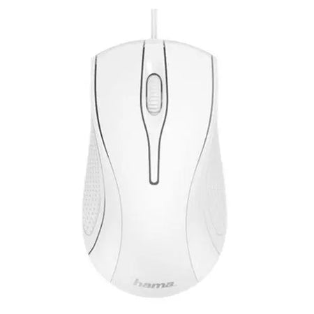 Hama MC-200 Wired Optical Mouse, 1000 DPI, USB, 3 Buttons, White - £ 3.52 X-Case