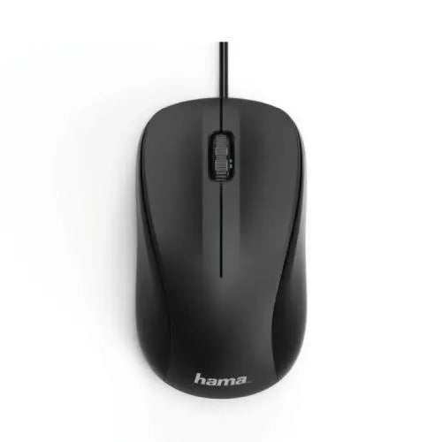 Hama MC-300 Wired Optical Mouse, 1200 DPI, USB, 3 Buttons, Black - £ 4.33 X-Case