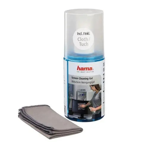 Hama Screen Cleaning Gel, 200ml, Microfibre Cloth Included - X-Case £ 5.92 X-Case