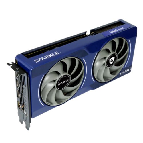 Sparkle Intel Arc B570 GUARDIAN OC, 10GB DDR6, HDMI, 3 DP, 2660MHz Clock, Blue Breathing Light, Overclocked-1