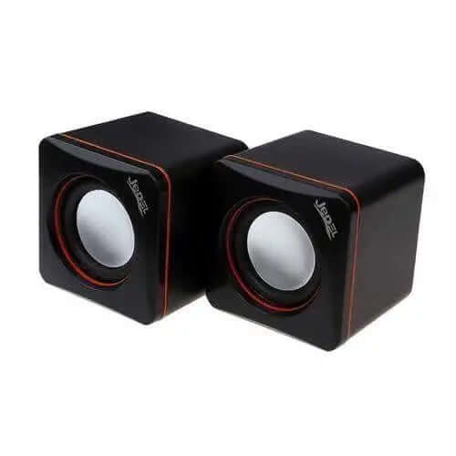 Jedel 2.0 Mini Stereo Speakers, 3W x2, Black - X-Case £ 1.85 X-Case