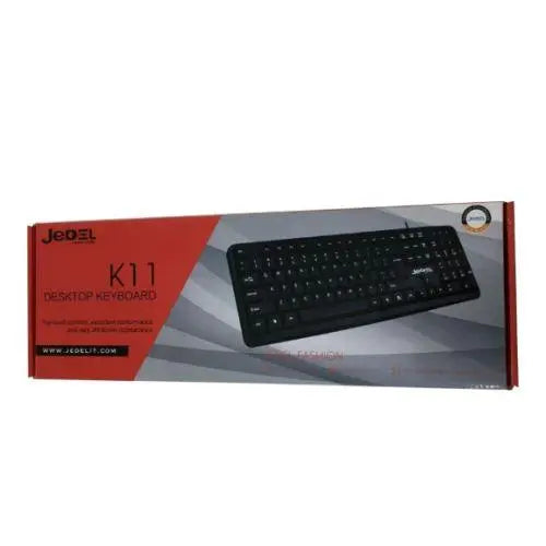 Jedel K11 Wired Keyboard, USB, Low Profile, Spill Resistant, Quiet £ 2.83 X-Case