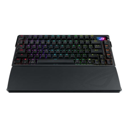 Asus ROG AZOTH Extreme Compact 75% Mechanical RGB Gaming Keyboard, Wireless/Btooth/USB, NX Snow Switches, 8000Hz, OLED Display, Control Knob-4