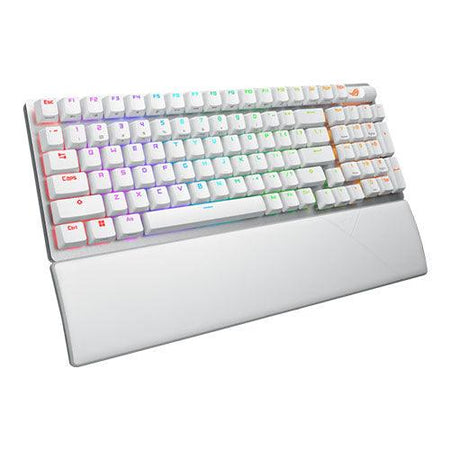 Asus ROG STRIX SCOPE II 96 Wireless Mechanical RGB Gaming Keyboard, 96% Layout, Streamer Hotkeys, Multifunction Controls, Sound-Dampening, White-3