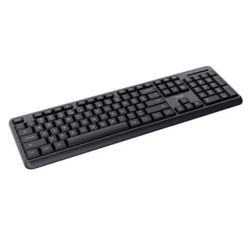 Trust TK-350 Wireless Membrane Keyboard, Spill-Proof, Silent Keys, Media Keys, Black-2