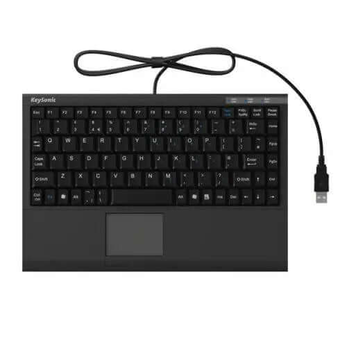 Keysonic ACK-540U+ Wired Mini Keyboard, USB, Built-in Touchpad, UK £ 33.73 X-Case