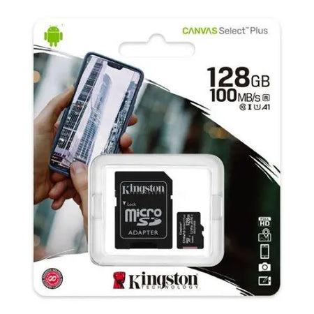 Kingston 128GB Canvas Select Plus Micro SDXC Card with SD Adapter, £ 7.26 X-Case