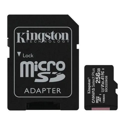 Kingston 256GB Canvas Select Plus Micro SDXC Card with SD Adapter, £ 15.44 X-Case