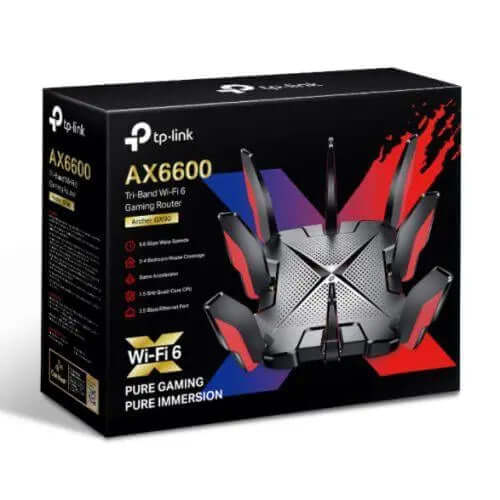 TP-LINK (Archer GX90) AX6600 Wireless Tri-Band Gaming Wi-Fi 6 Router, £ 261.91 X-Case