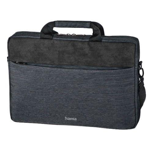 Hama Tayrona Laptop Bag, Up to 14.1", Padded Compartment, Spacious Front Pocket, Tablet Pocket, Trolley Strap, Dark Grey-0