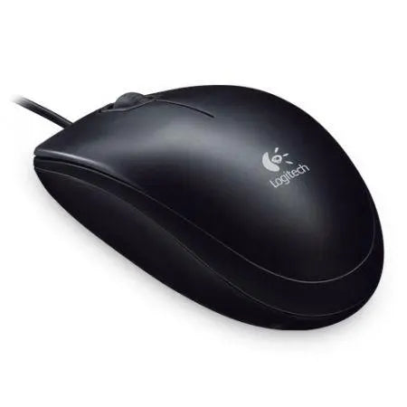 Logitech B100 Wired Optical Mouse, USB, 800 DPI, Ambidextrous, OEM - £ 5.82 X-Case