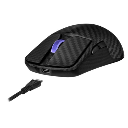 Asus ROG Harpe Ace Extreme Gaming Mouse, Wireless/Bluetooth/USB, Ultralight 47g, Carbon Fiber, 42000 DPI, Esports Approved-5