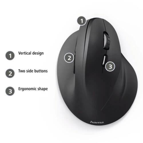 Hama EMC-500 Ergonomic Mouse - Right Handed £ 10.44 X-Case