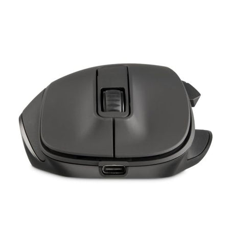 Hama MW-500 Rechargeable Optical Wireless Mouse, 1600 DPI, Ergonomic, Thumb Rest, Up to 75 Days Battery, Black-3