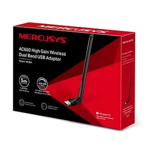 Mercusys (MU6H) AC600 (433+200) High Gain Wireless Dual Band USB £ 10.12 X-Case